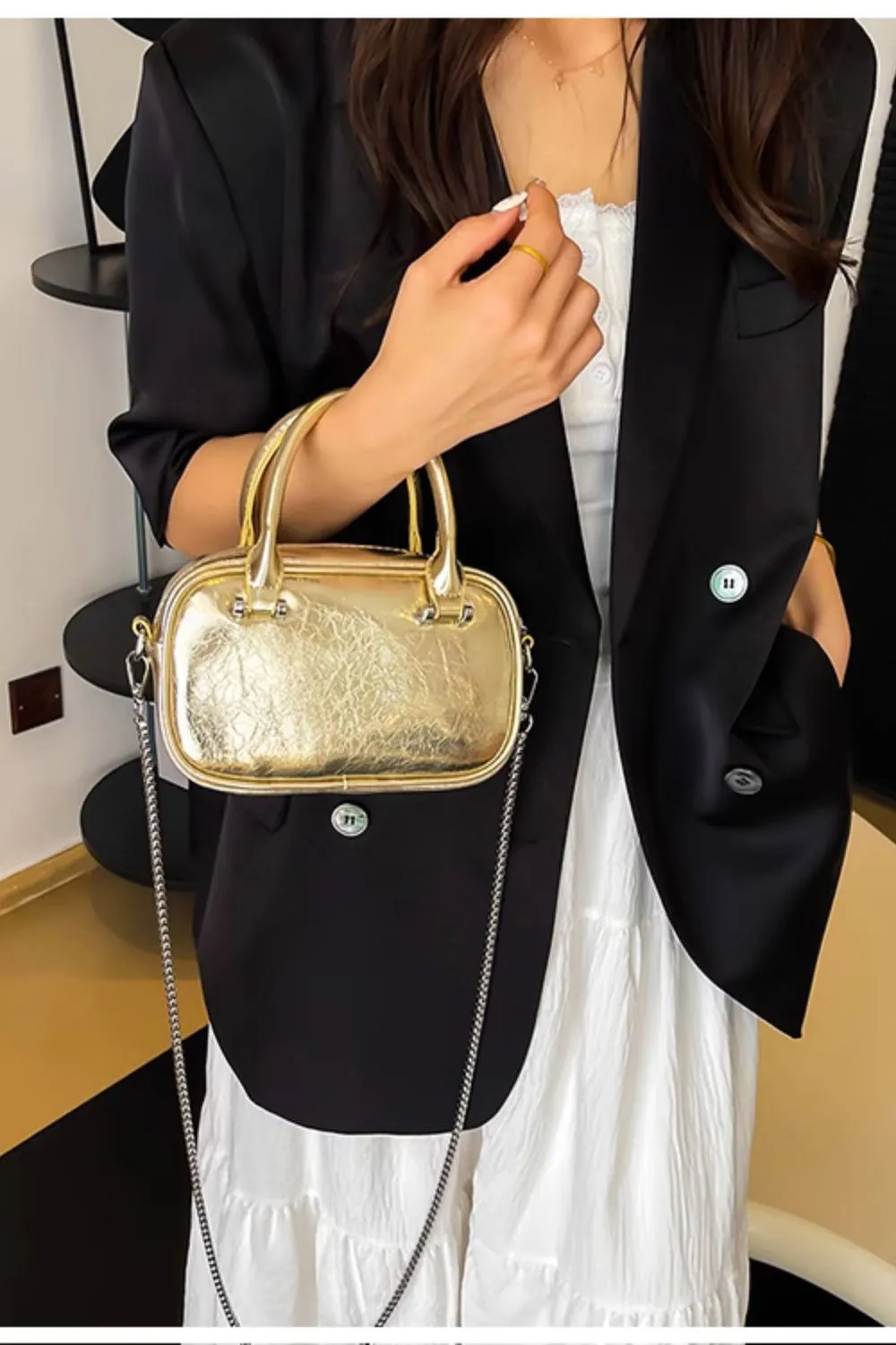 ' Ella' Crossbody Mini Bag（3 color）