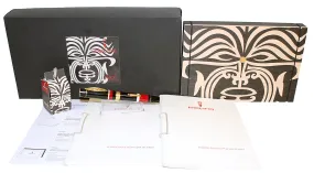 2004 DELTA MAORI LIMITED EDITION STERLING VERMEIL INDIGENOUS PEOPLE COLLECTION FOUNTAIN PEN