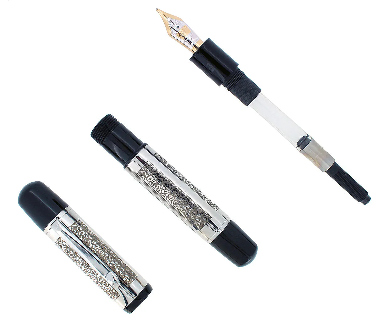 2008 BEXLEY OWNERS CLUB LIMITED EDITION 29/150 STERLING FOUNTAIN PEN NOS NEVER INKED