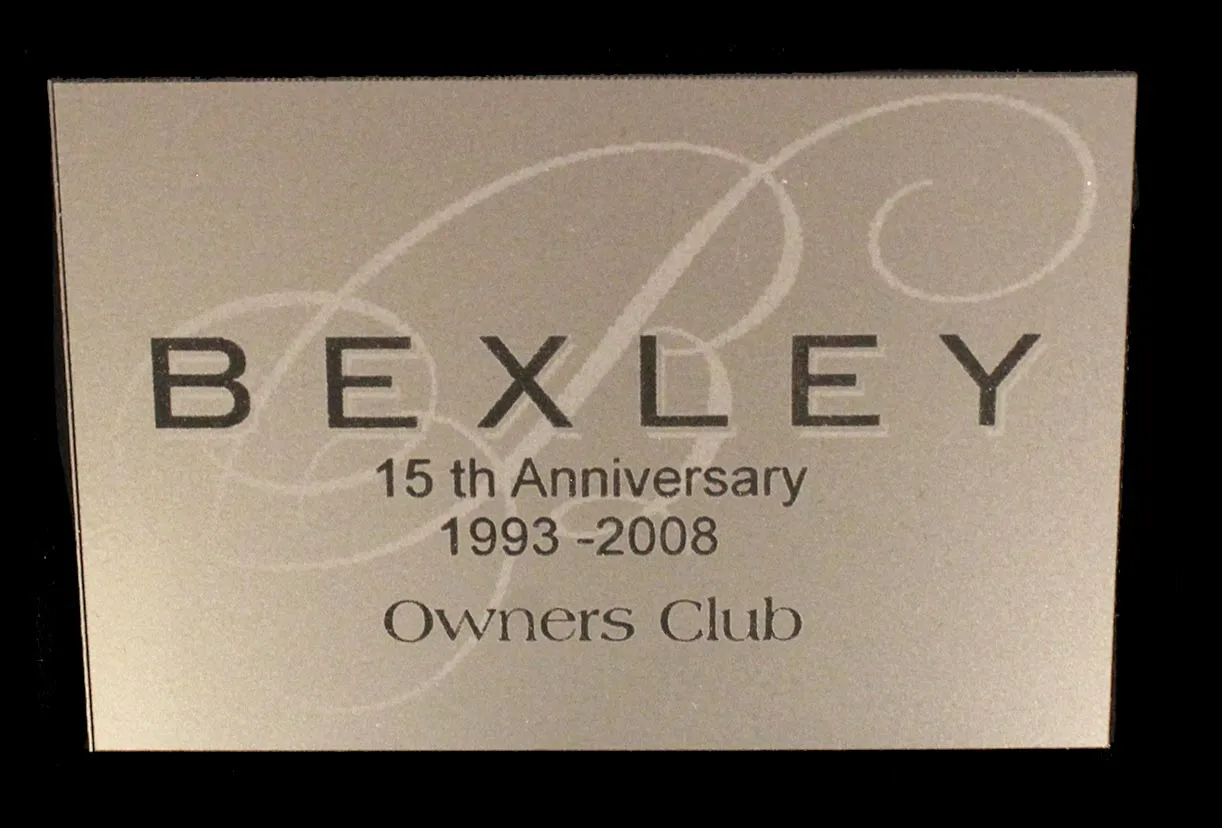 2008 BEXLEY OWNERS CLUB LIMITED EDITION 29/150 STERLING FOUNTAIN PEN NOS NEVER INKED