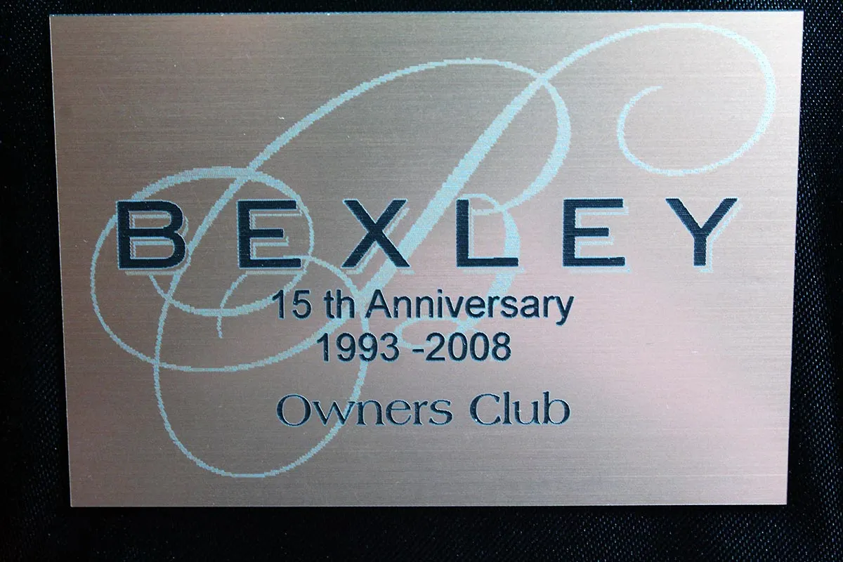 2008 BEXLEY OWNERS CLUB LIMITED EDITION 29/150 VERMEIL OVER STERLING FOUNTAIN PEN NOS NEVER INKED