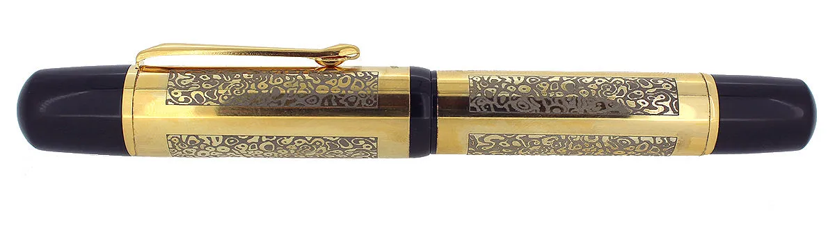 2008 BEXLEY OWNERS CLUB LIMITED EDITION 29/150 VERMEIL OVER STERLING FOUNTAIN PEN NOS NEVER INKED