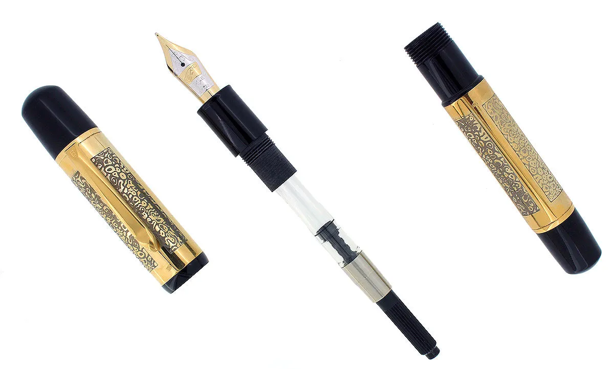 2008 BEXLEY OWNERS CLUB LIMITED EDITION 29/150 VERMEIL OVER STERLING FOUNTAIN PEN NOS NEVER INKED
