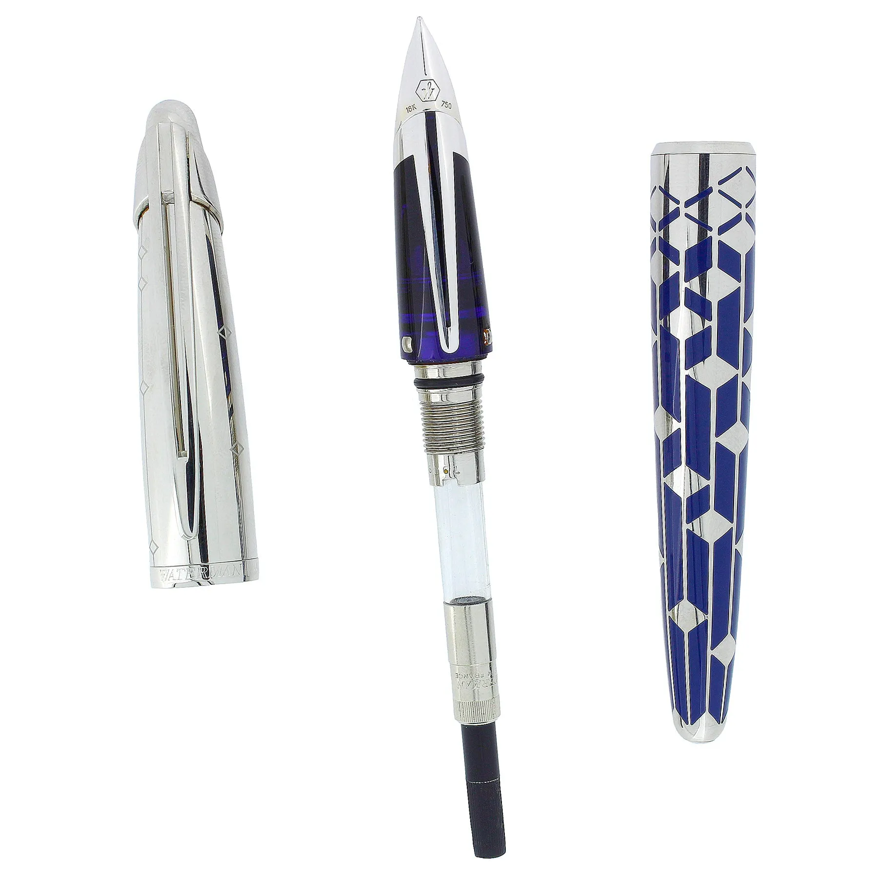 2008 WATERMAN EDSON 125TH ANNIVERSARY LIMITED EDITION 387/1883 FOUNTAIN PEN NEVER INKED