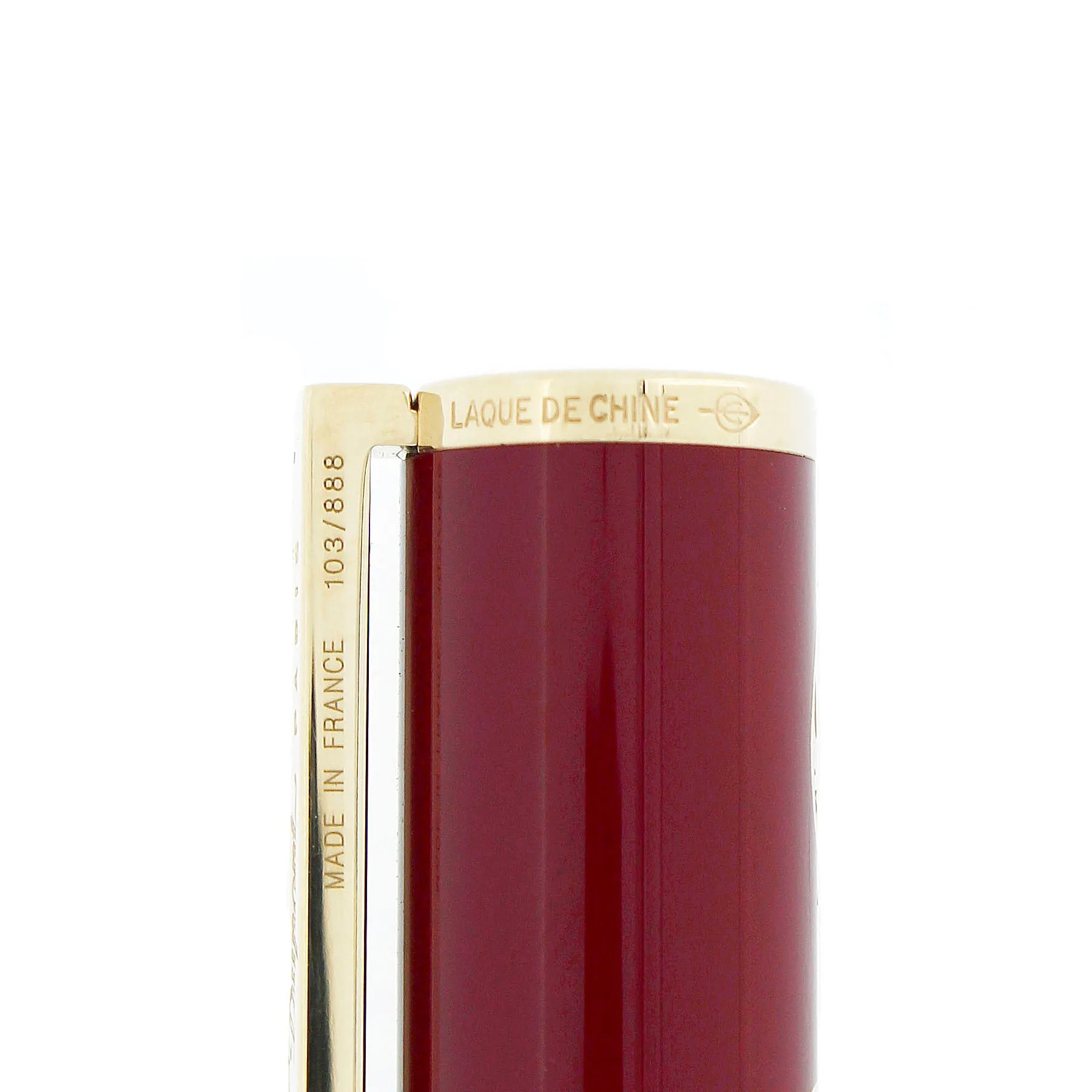 2015 ST DUPONT NEO CLASSIQUE RED CHINESE LACQUER YEAR OF THE GOAT FOUNTAIN PEN NEVER INKED