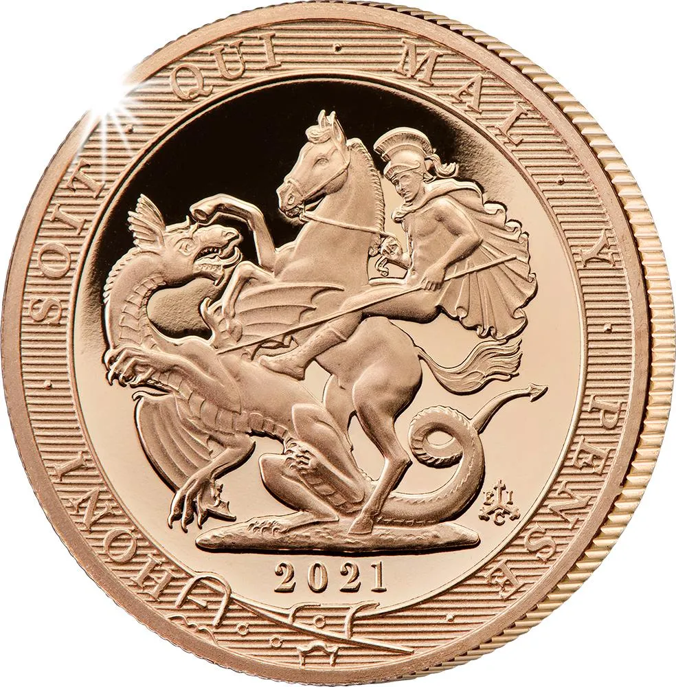 2021 Sovereign Gold Proof Three Coin Set