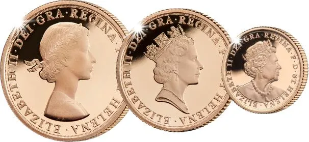 2021 Sovereign Gold Proof Three Coin Set