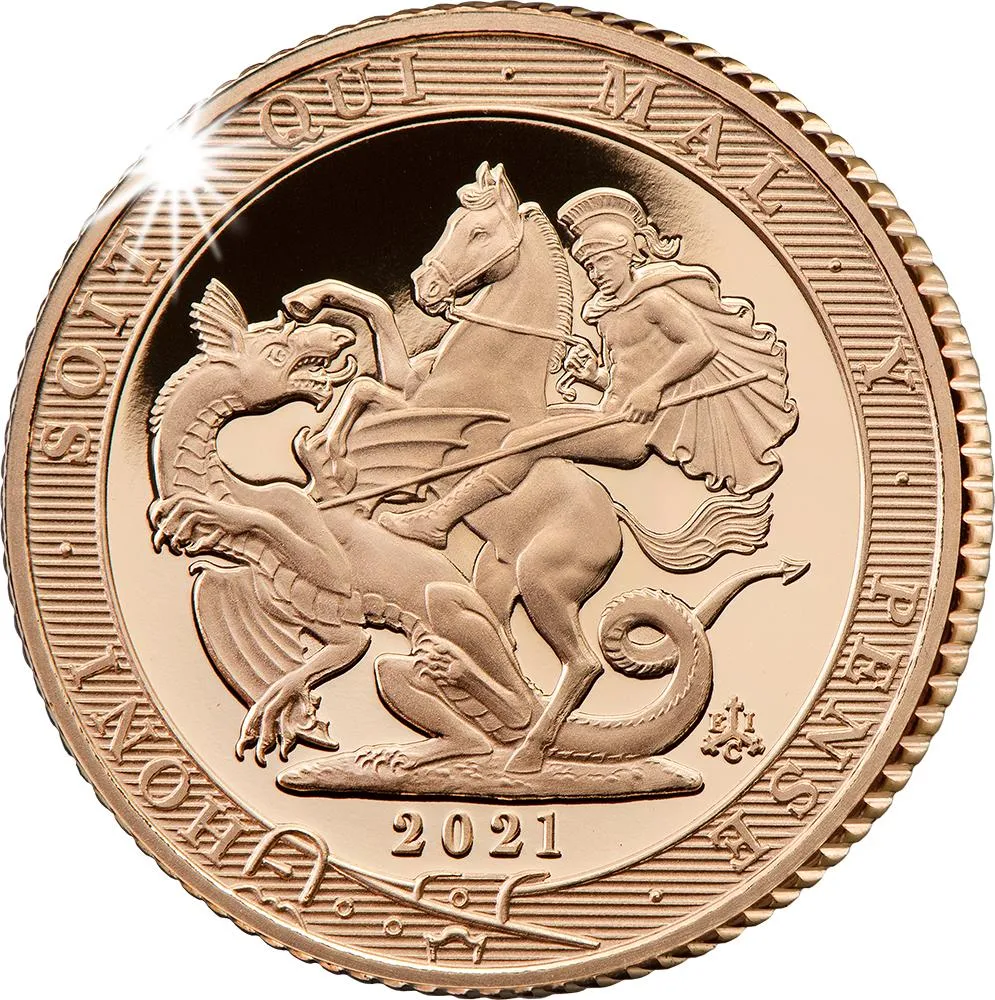 2021 Sovereign Gold Proof Three Coin Set