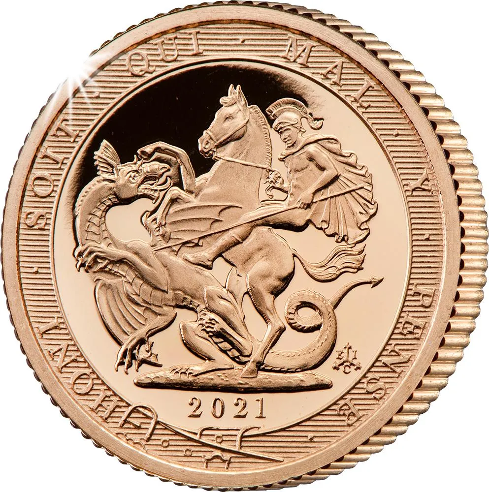 2021 Sovereign Gold Proof Three Coin Set