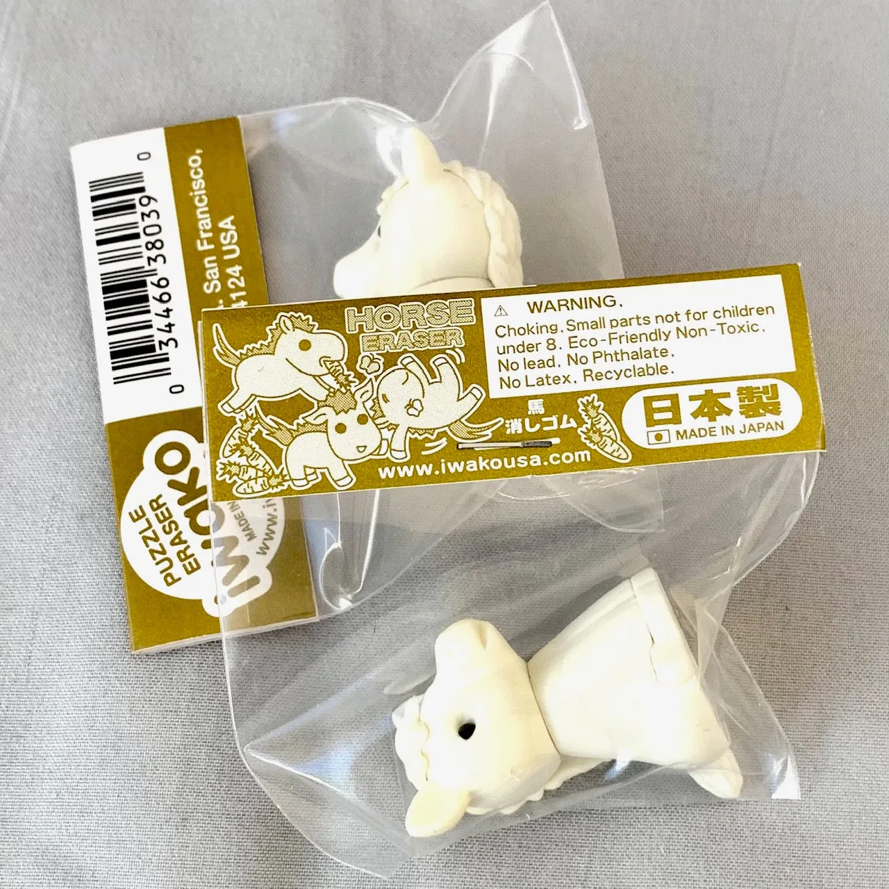 38049 WHITE HORSE ERASER-60