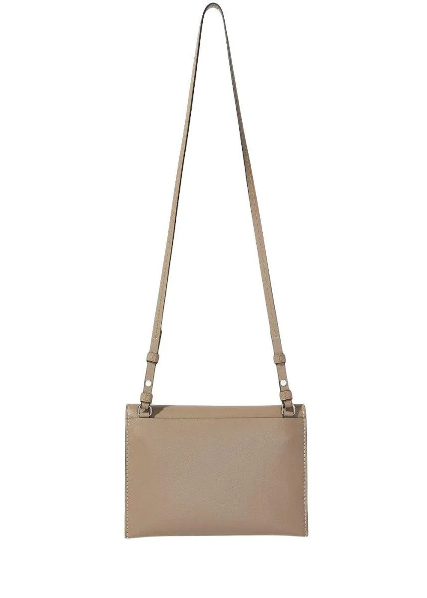 Accordion Flap Bag - Clay