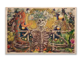 AJ Masthay - "Adoration of the Mother" wood panel