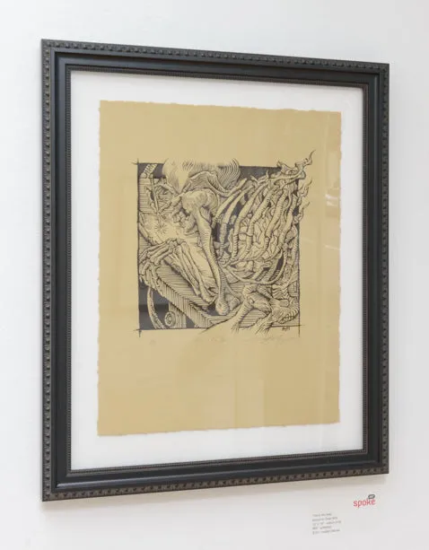A.J. Masthay - "Fire in the Belly" print