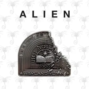 Alien Replica Nostromo Plaque Limited Edition - 9,995pcs Worldwide! - Official