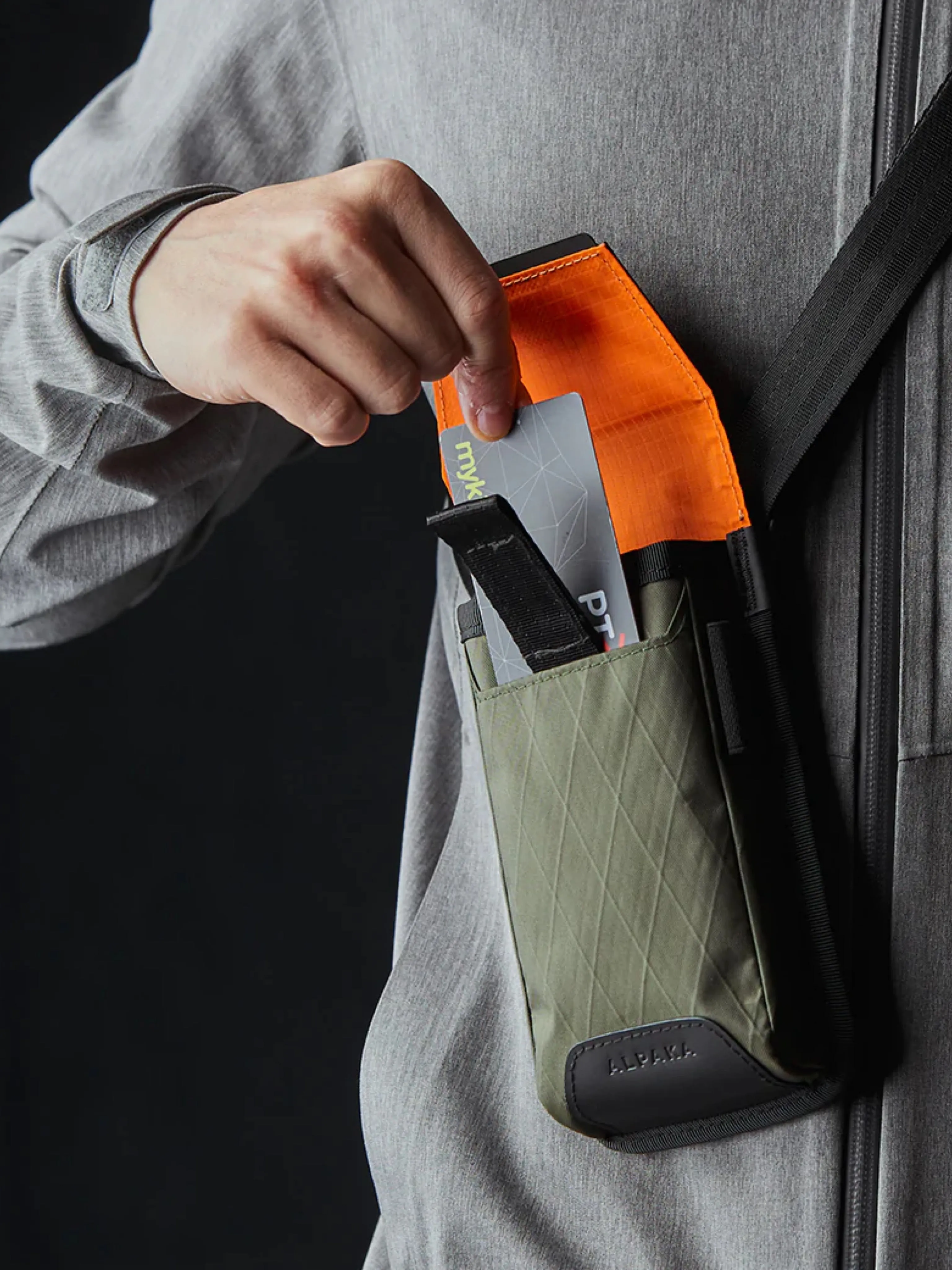Alpaka Modular Phone Sling Limited Edition Forest Green