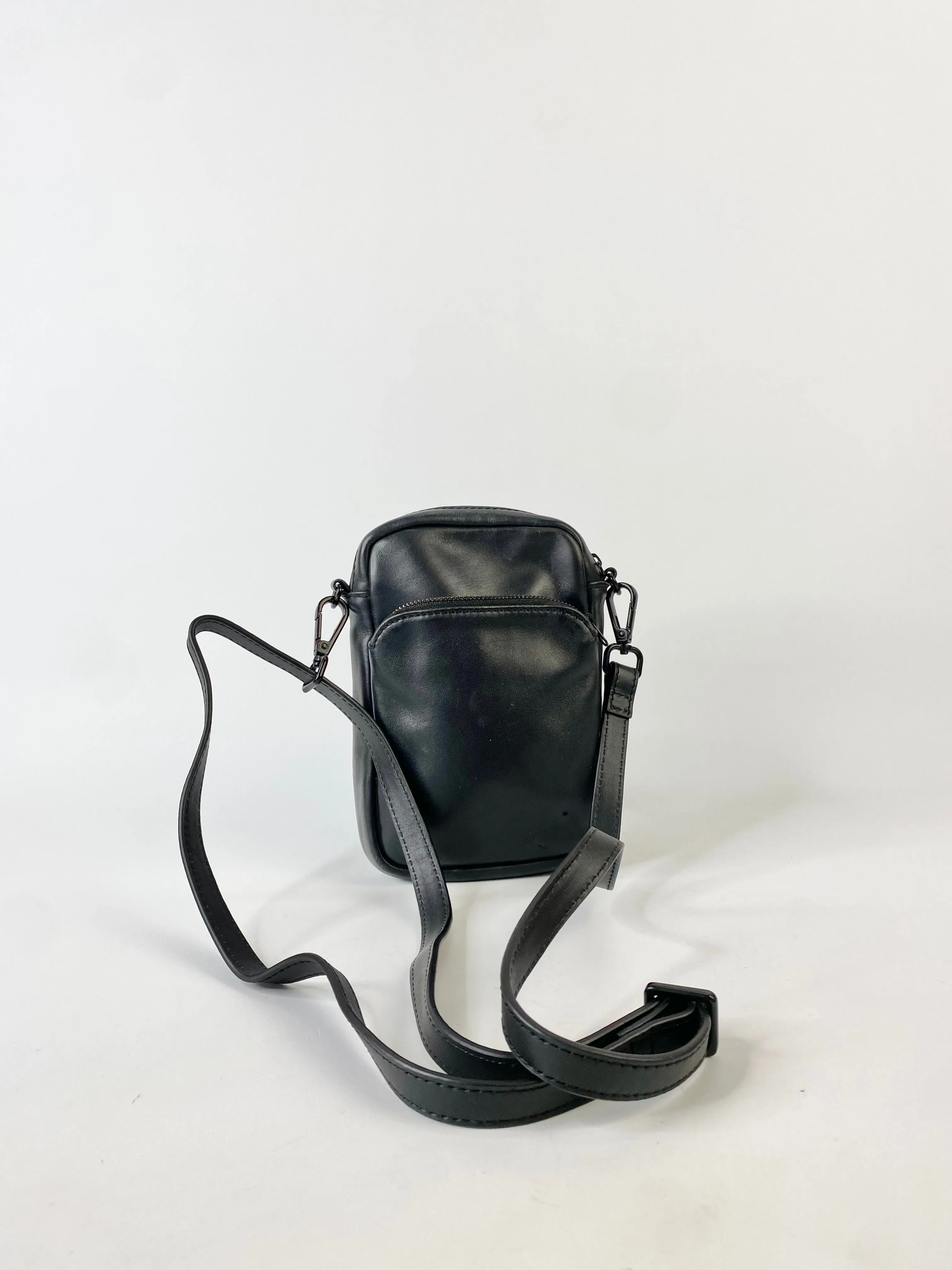 Alpha 60 Black Cross Body Phone Bag