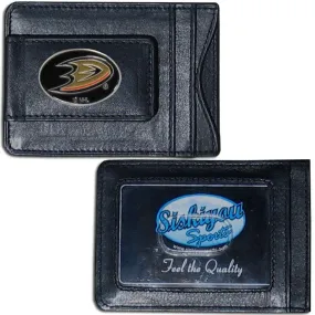 Anaheim Ducks® Leather Cash & Cardholder