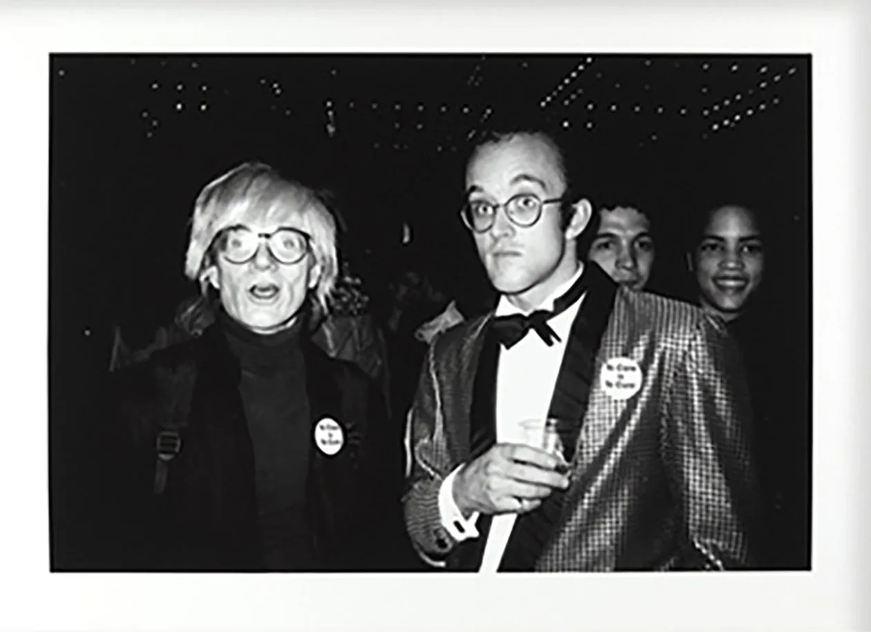 Andy and Keith Archival Print by Ricky Powell
