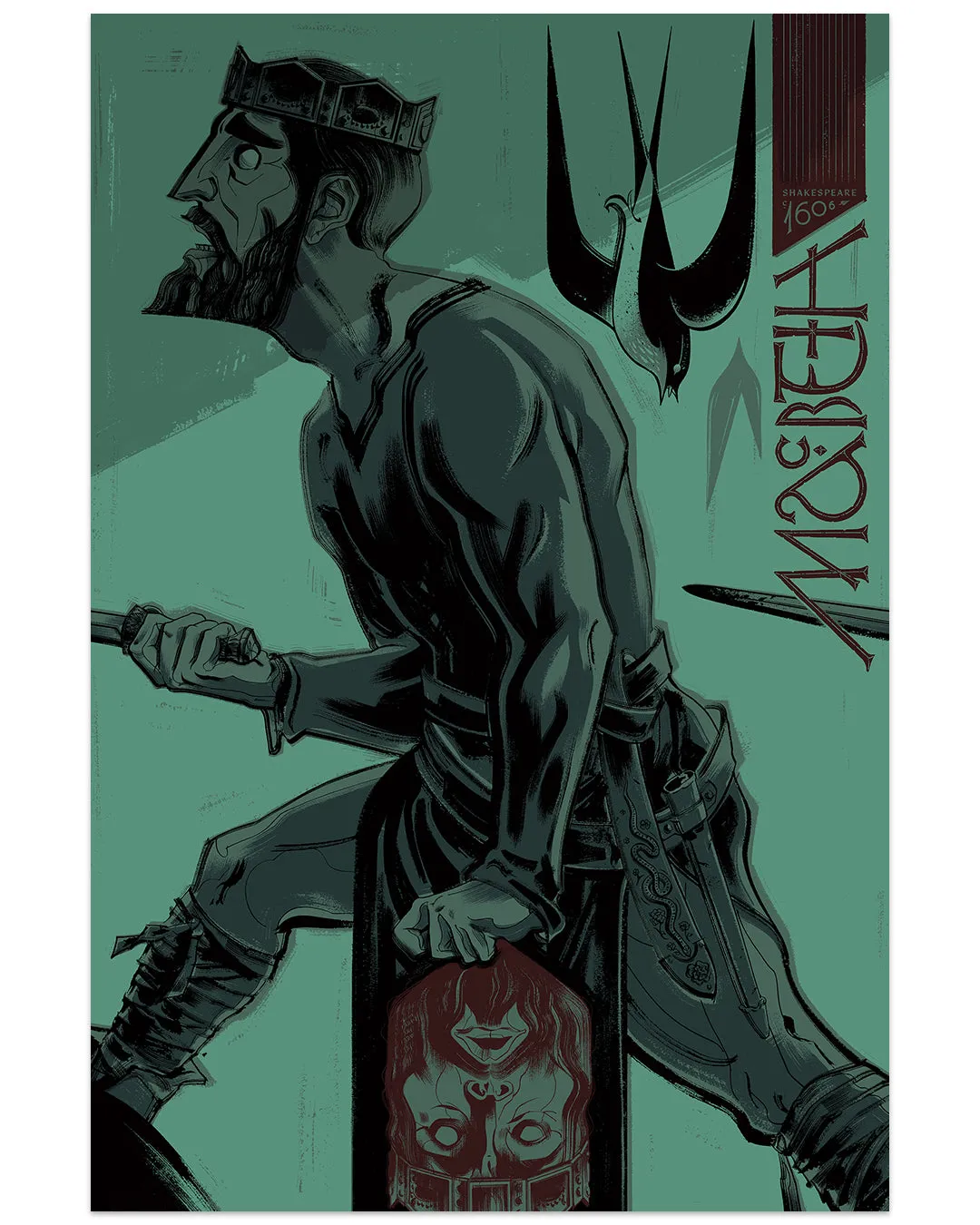 Anne Benjamin - "Macbeth" print