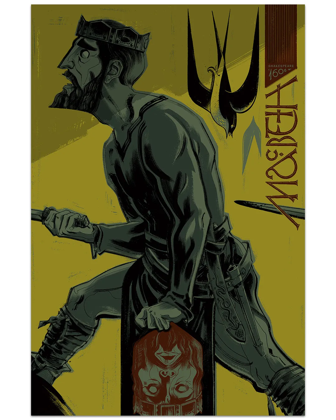 Anne Benjamin - "Macbeth" print