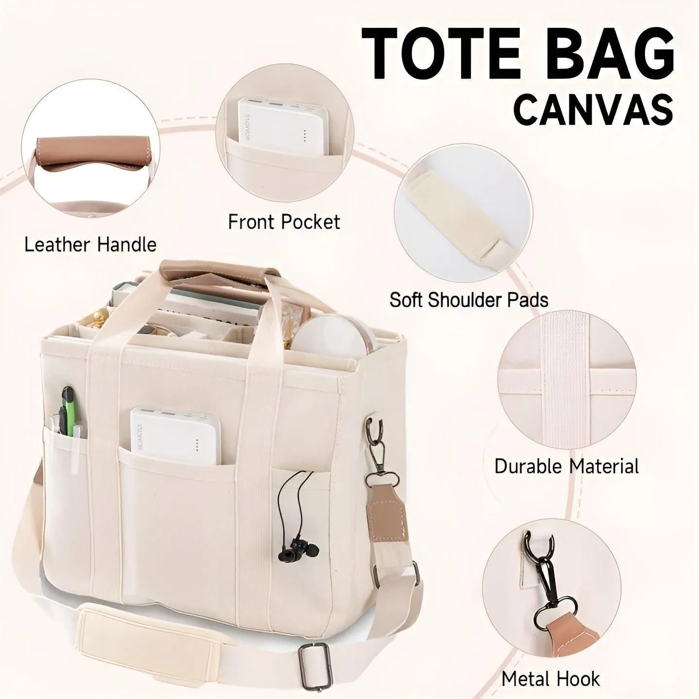 Annerose Bag - Multifunktionale Einkaufs- und Aufbewahrungstasche