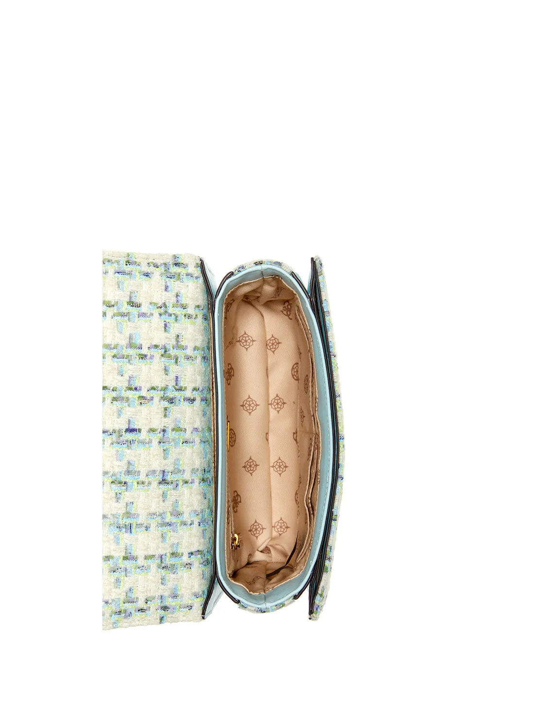 Aqua Blue Abey Crossbody Bag
