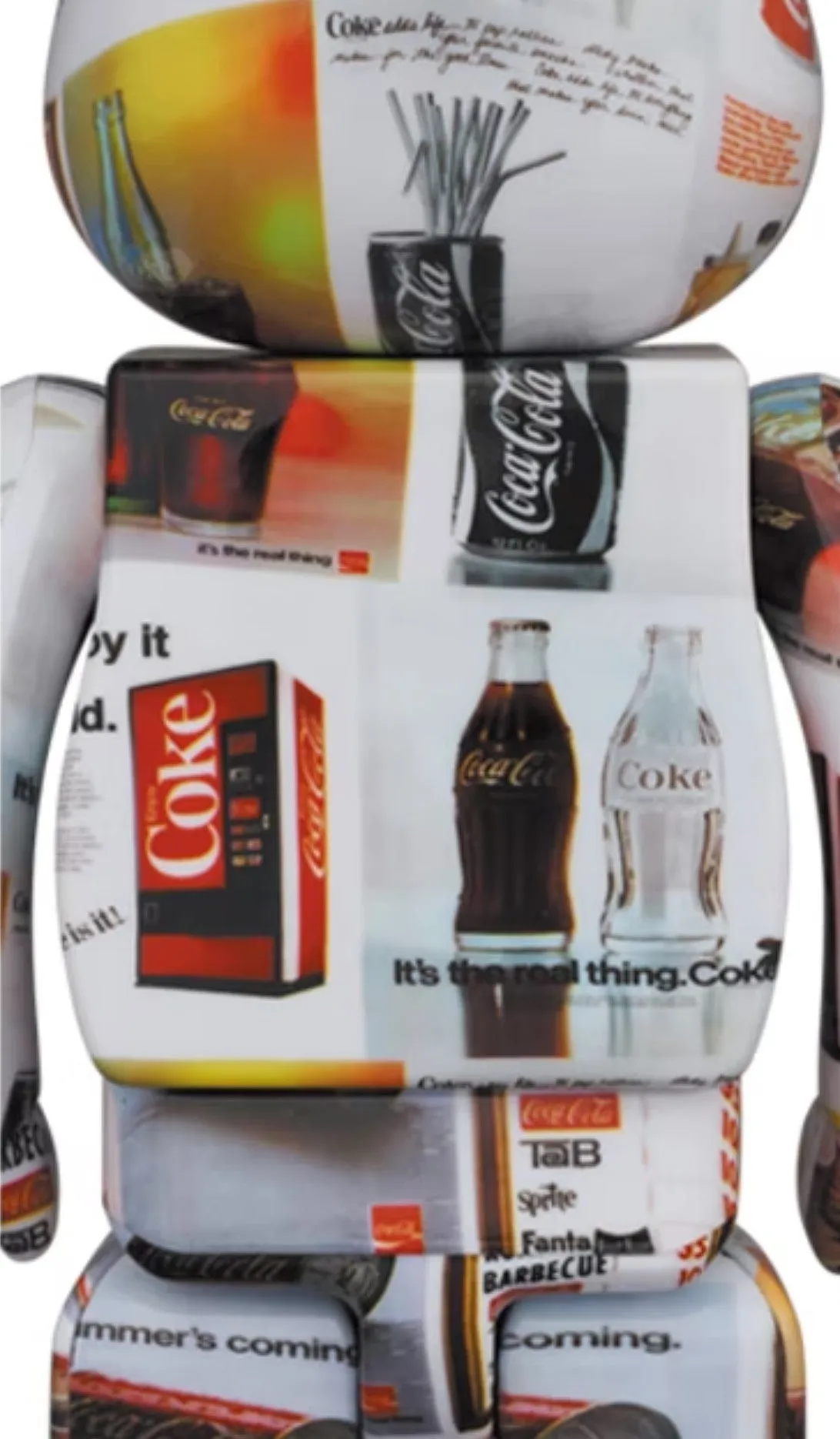 Atmos x Coca-Cola Type-5 100% & 400%  Be@rbrick