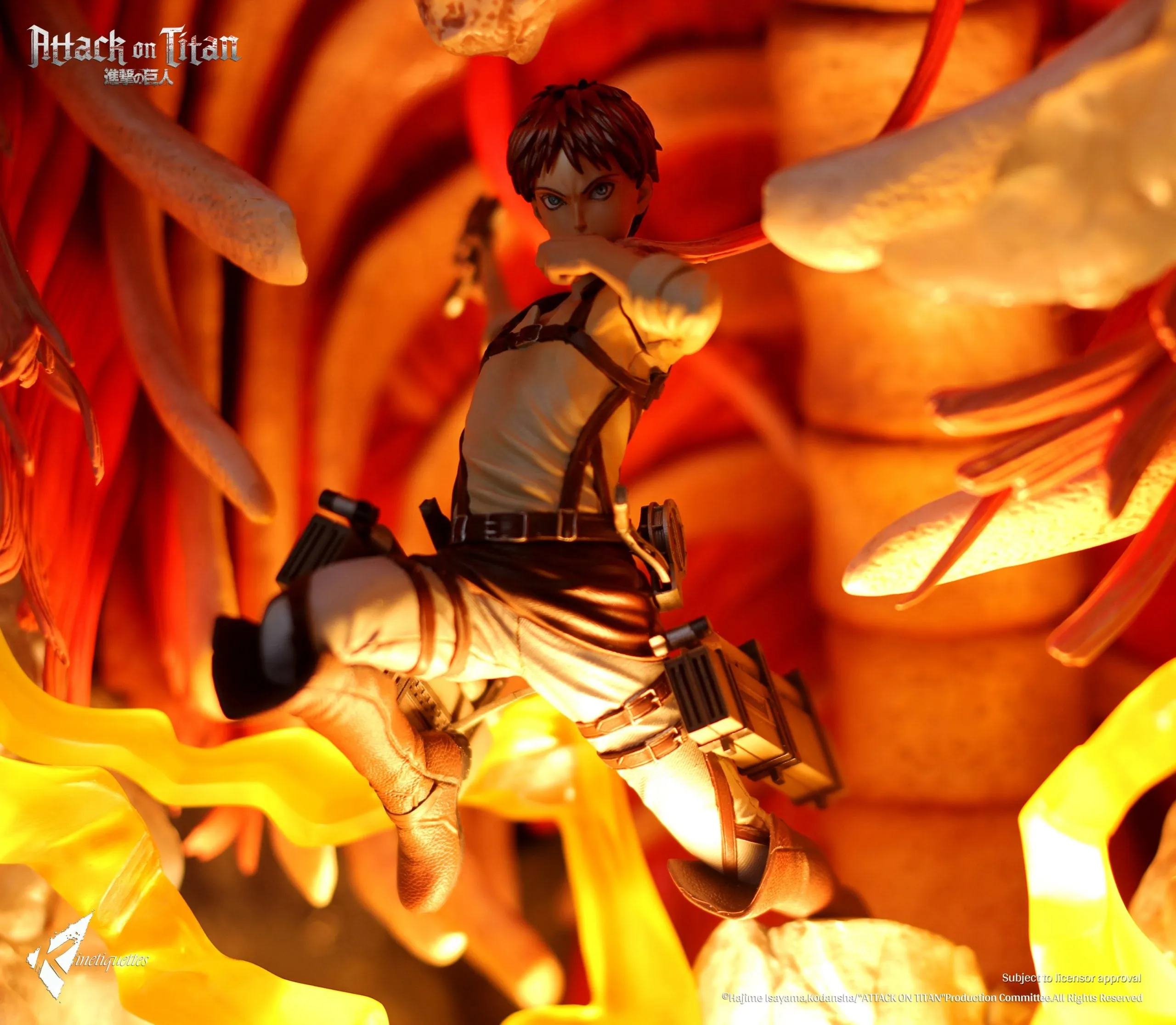 Attack On Titan - Eren Jaeger 1/10 Scale Diorama