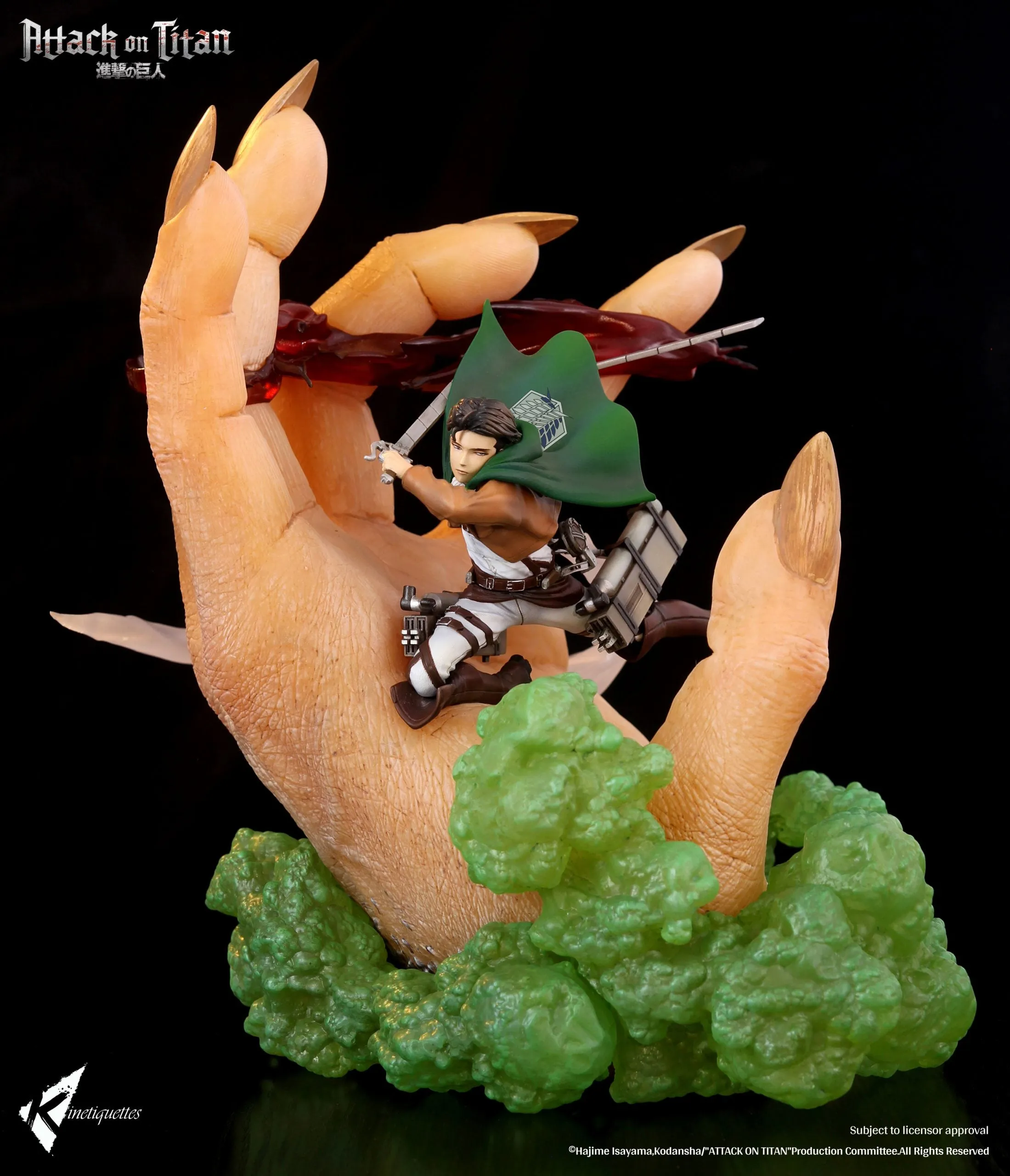 Attack On Titan - Levi Ackerman 1/10 Scale Diorama