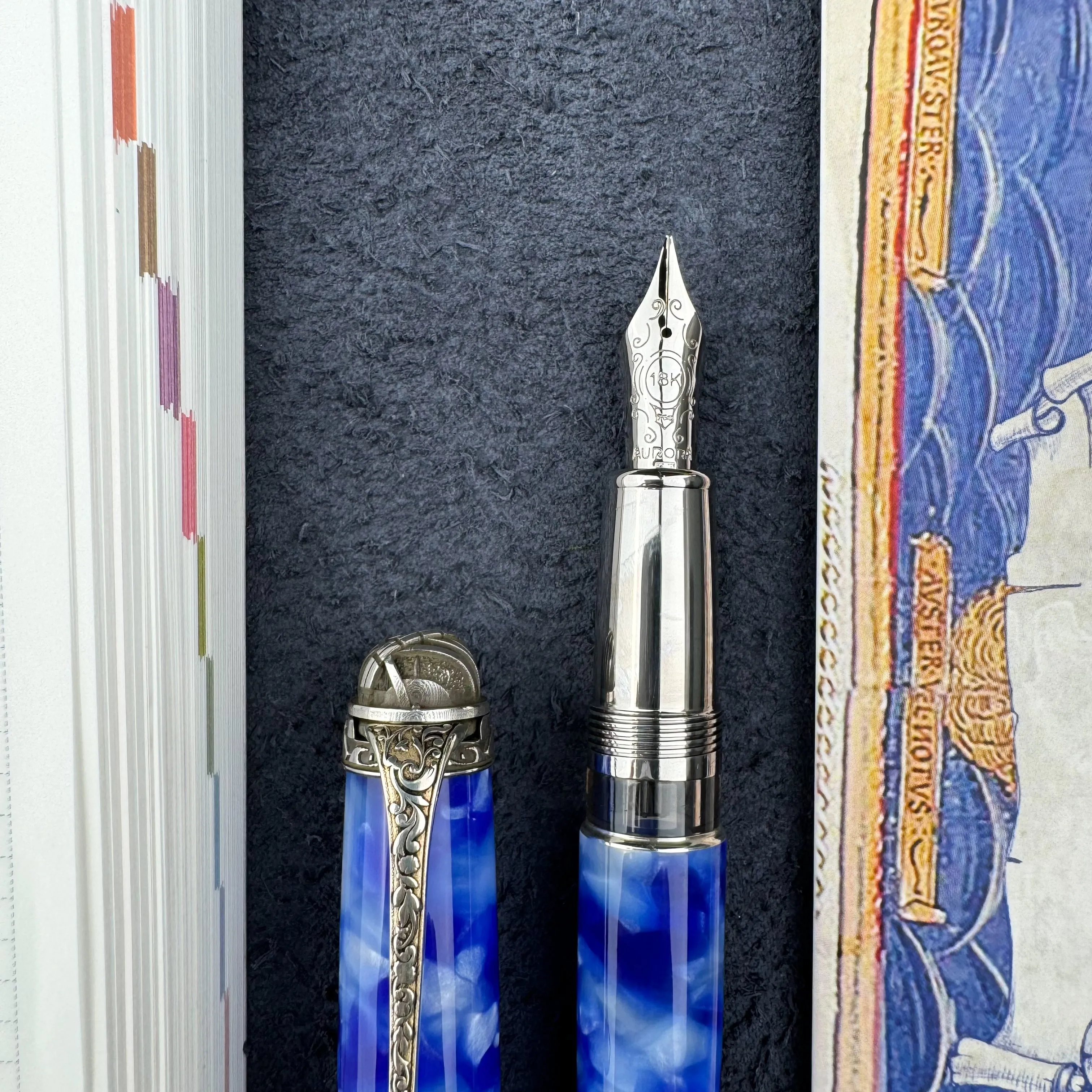 Aurora Ancient Maps Fountain Pen - Tolomeo (Limited Edition)