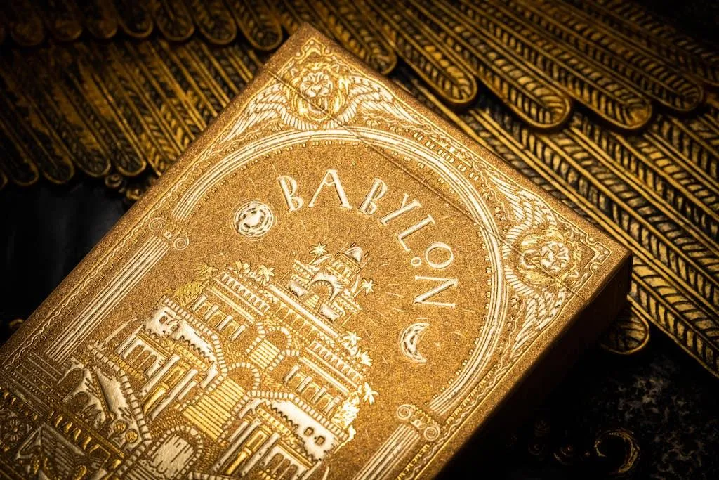 Babylon Playing Cards Golden Wonders Foiled Edition