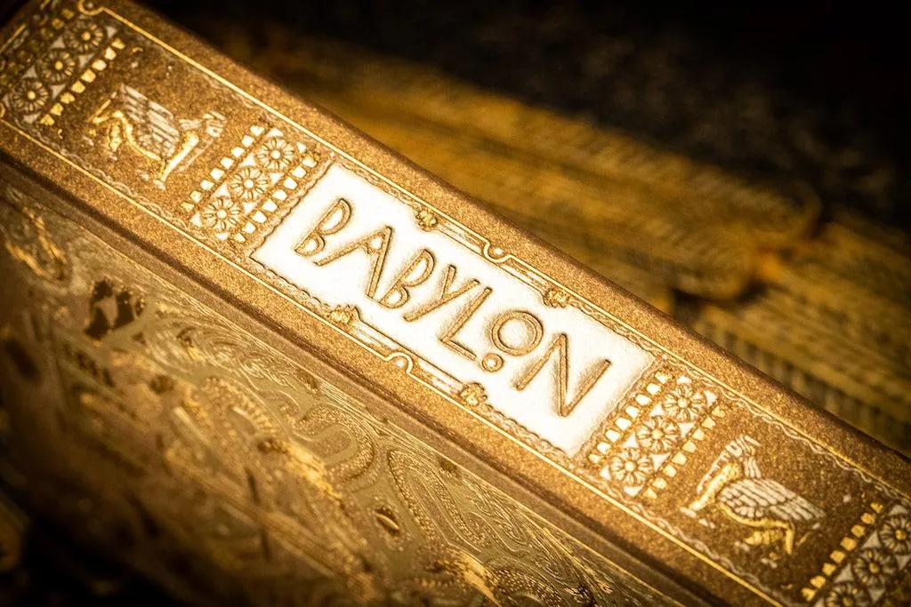 Babylon Playing Cards Golden Wonders Foiled Edition