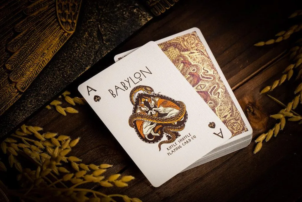 Babylon Playing Cards Golden Wonders Foiled Edition
