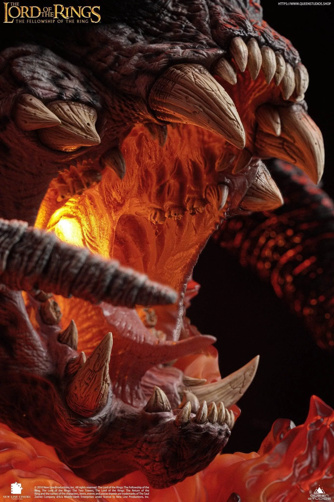 Balrog Bust POLDA Edition (LARGE SCALE) WITH Base