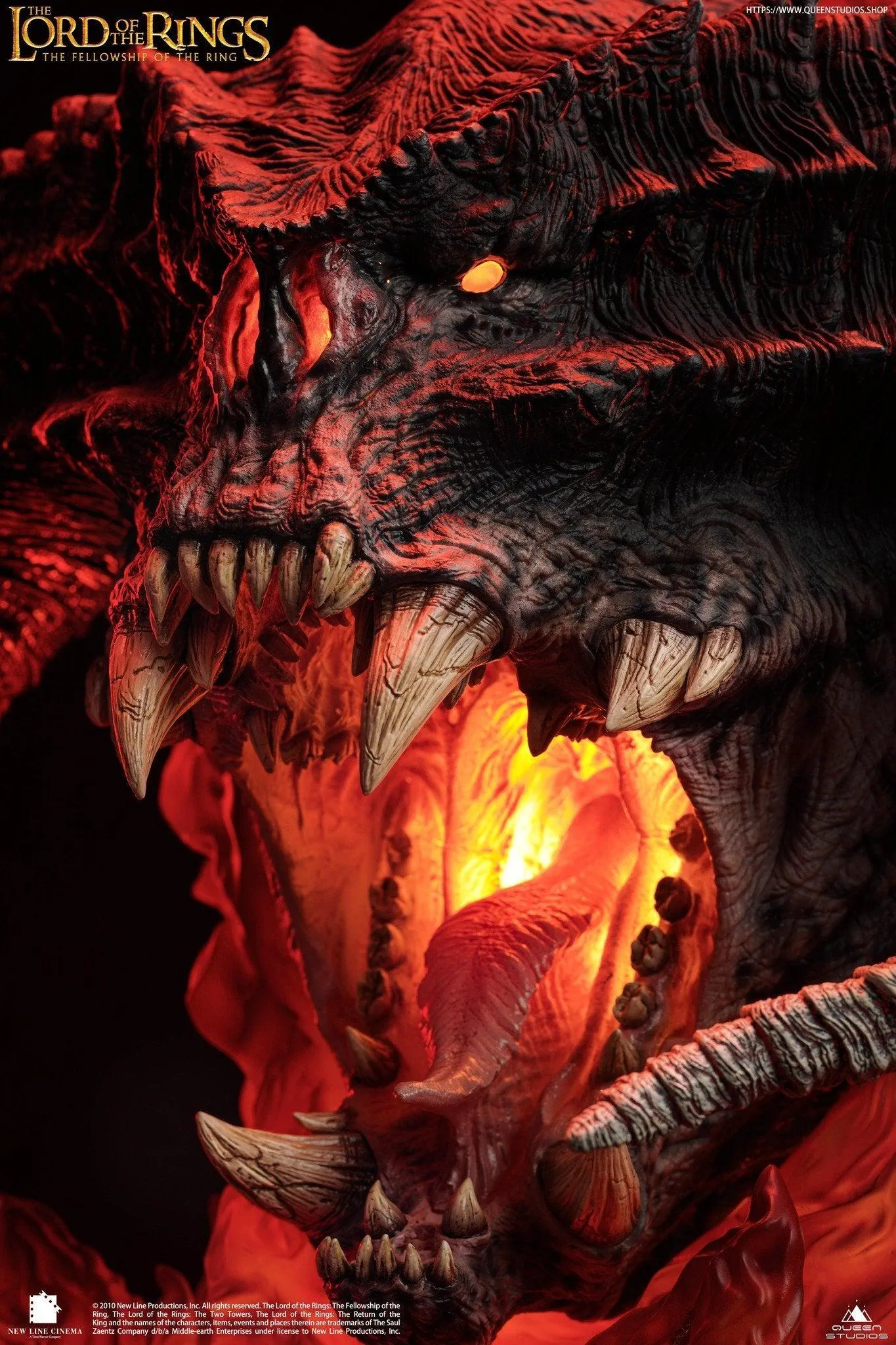 Balrog Bust POLDA Edition (LARGE SCALE) WITH Base