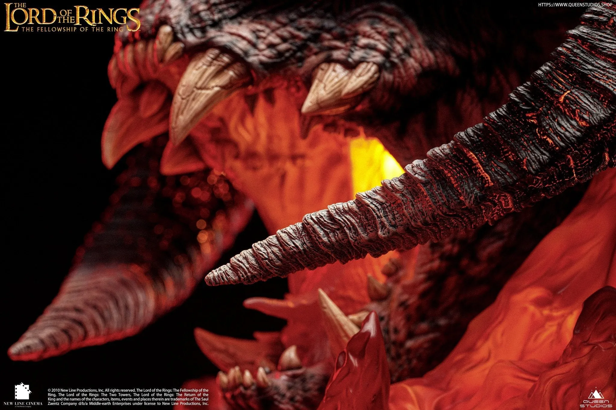 Balrog Bust POLDA Edition (LARGE SCALE) WITH Base