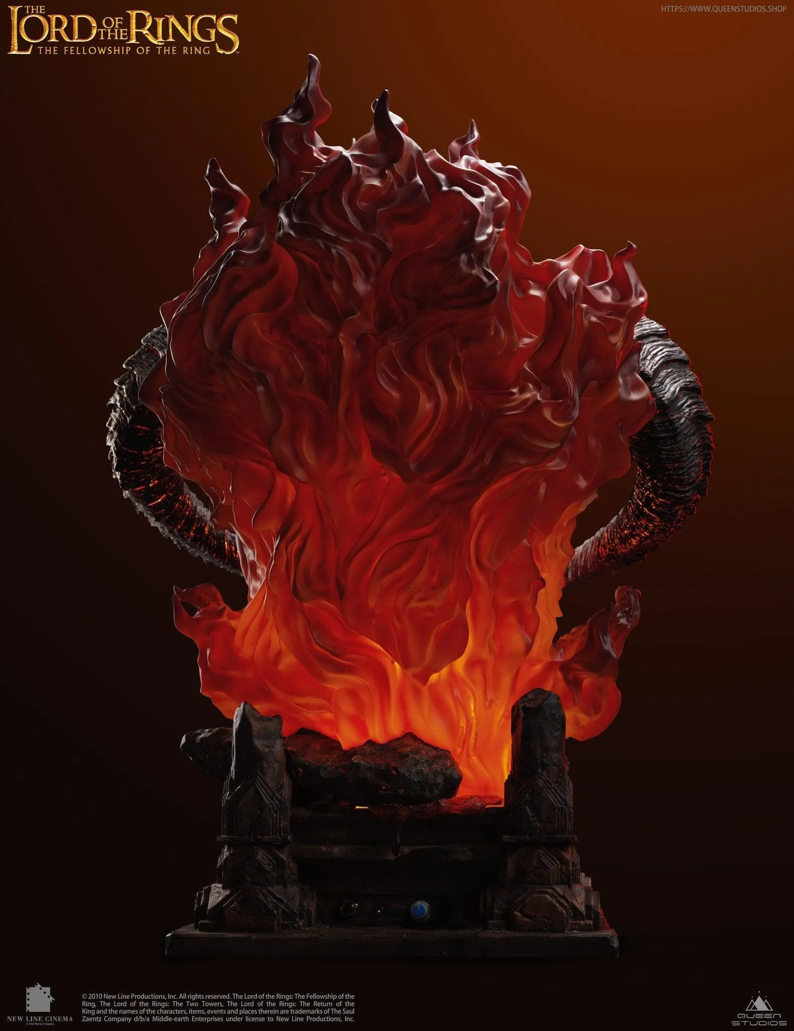 Balrog Bust POLDA Edition (LARGE SCALE) WITH Base