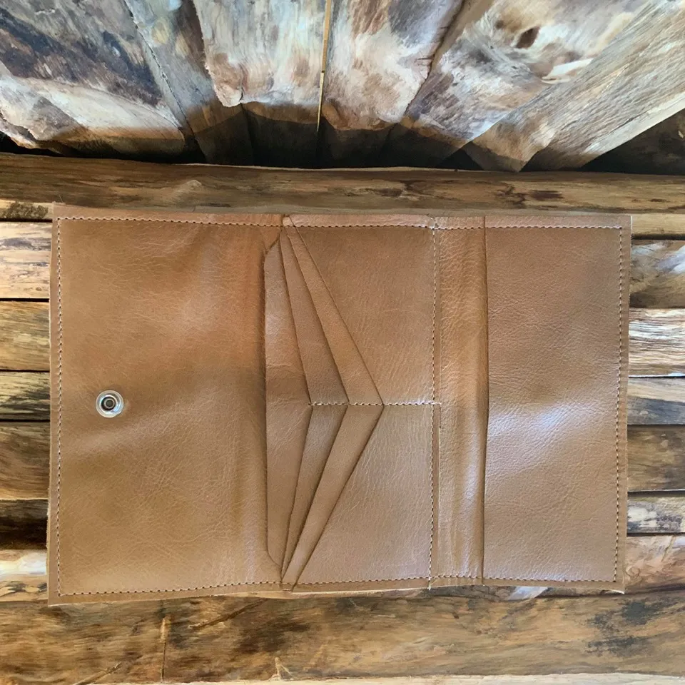 Bandit Wallet with Embossed Leather #1352