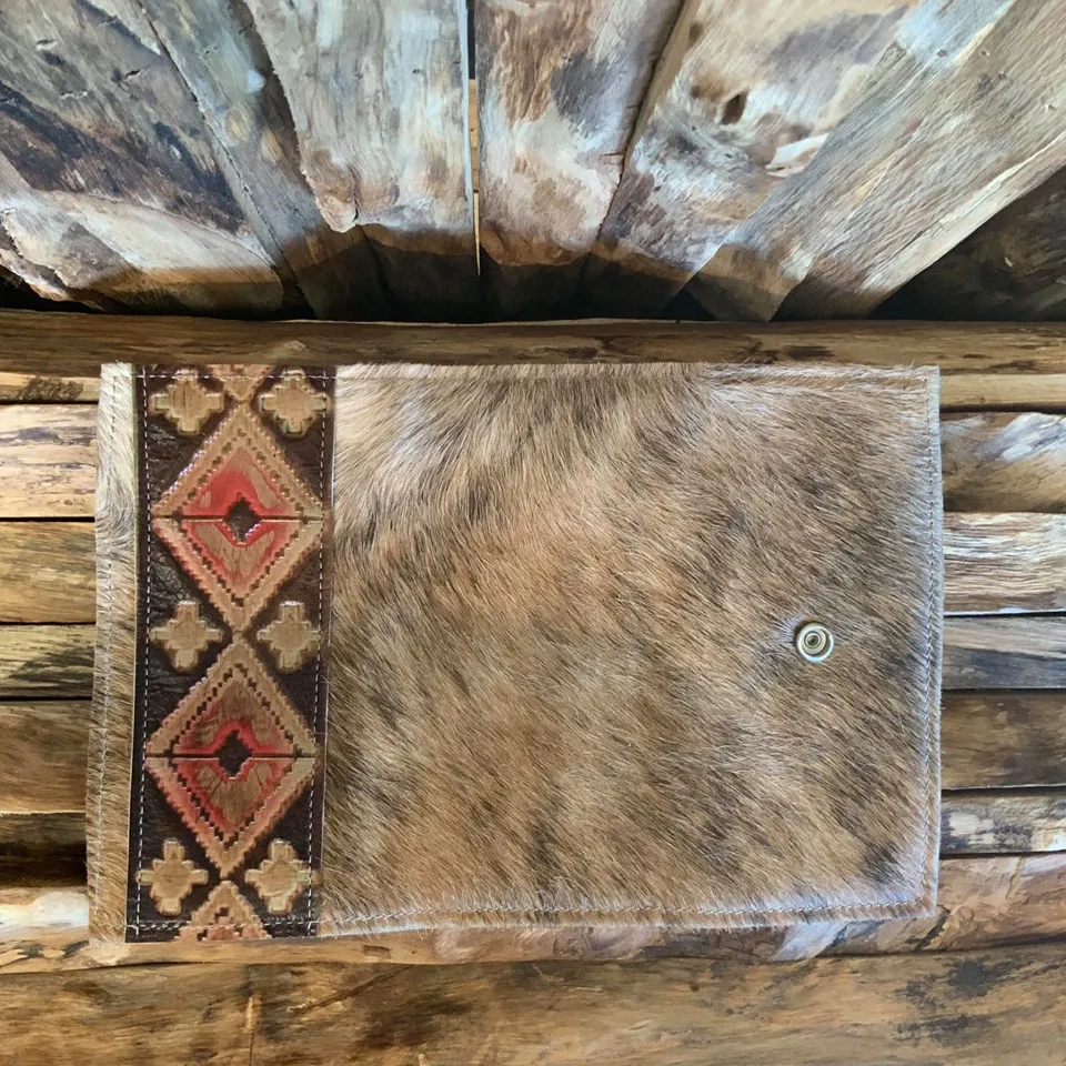 Bandit Wallet with Embossed Leather #1352
