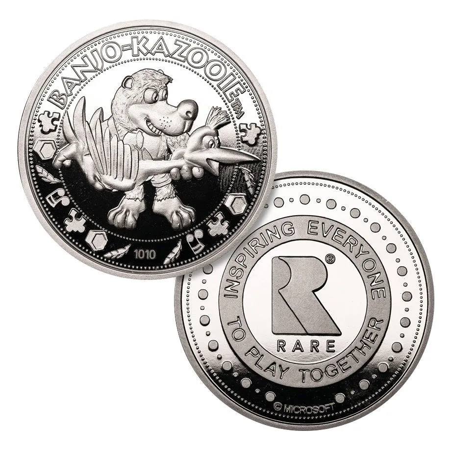 Banjo Kazooie Limited Edition Collectors Coin
