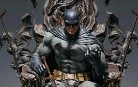 Batman on Throne PREMIUM 1/4 Scale Statue