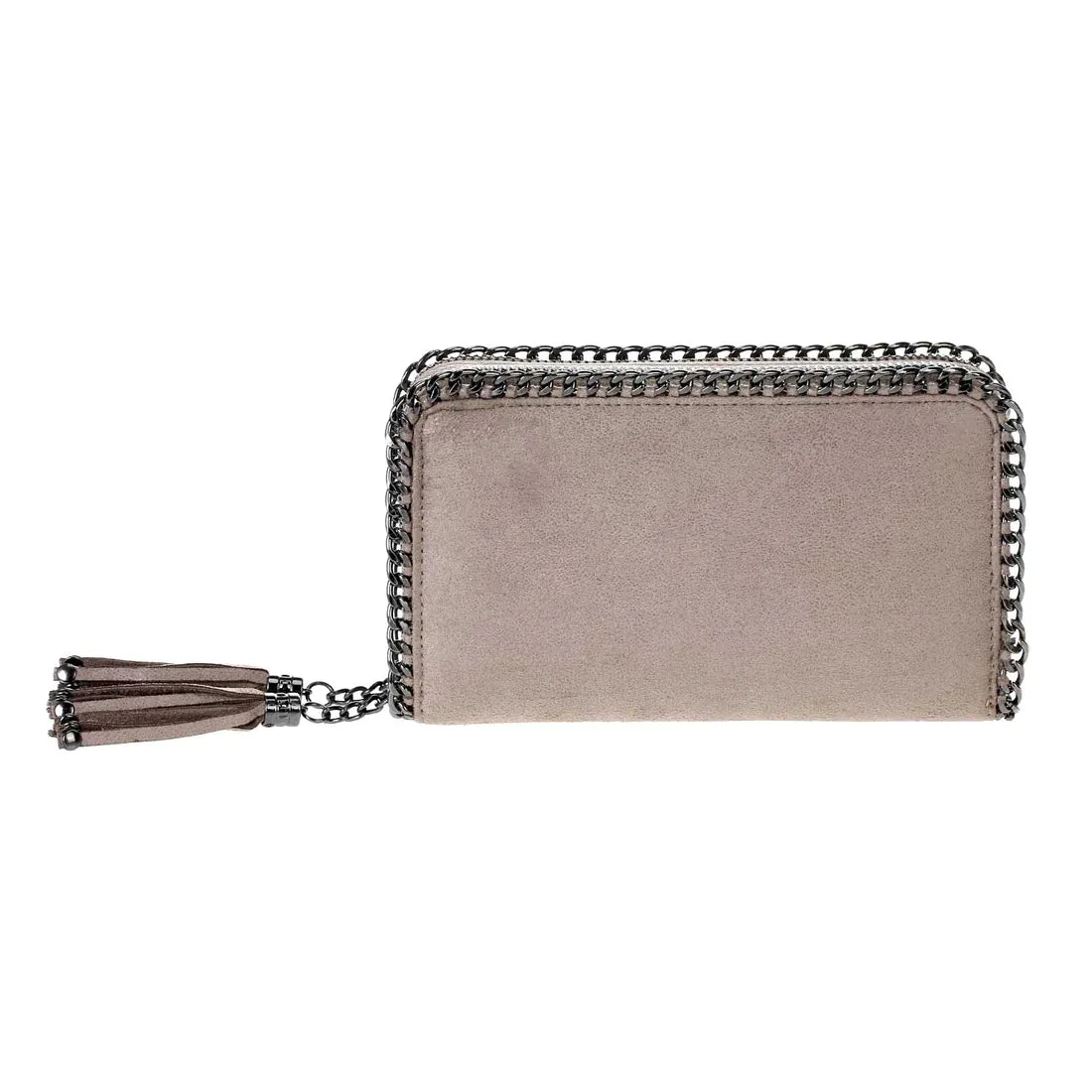 BC Double Zipper Chain Wallet