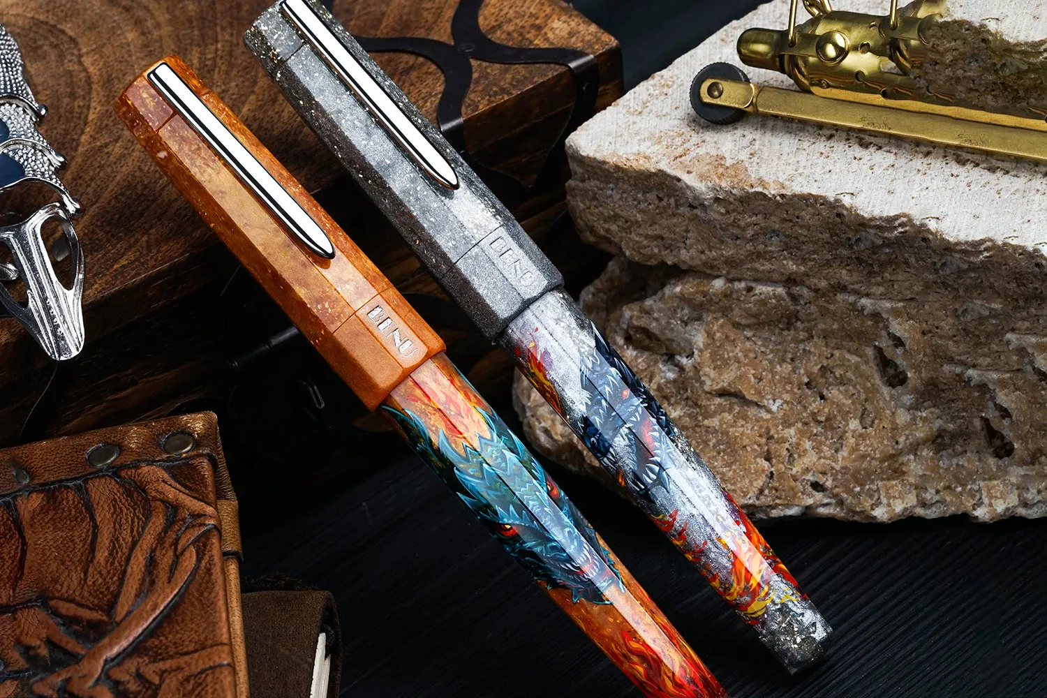 BENU Euphoria Fountain Pen - Glasóg Dragon (Limited Edition)
