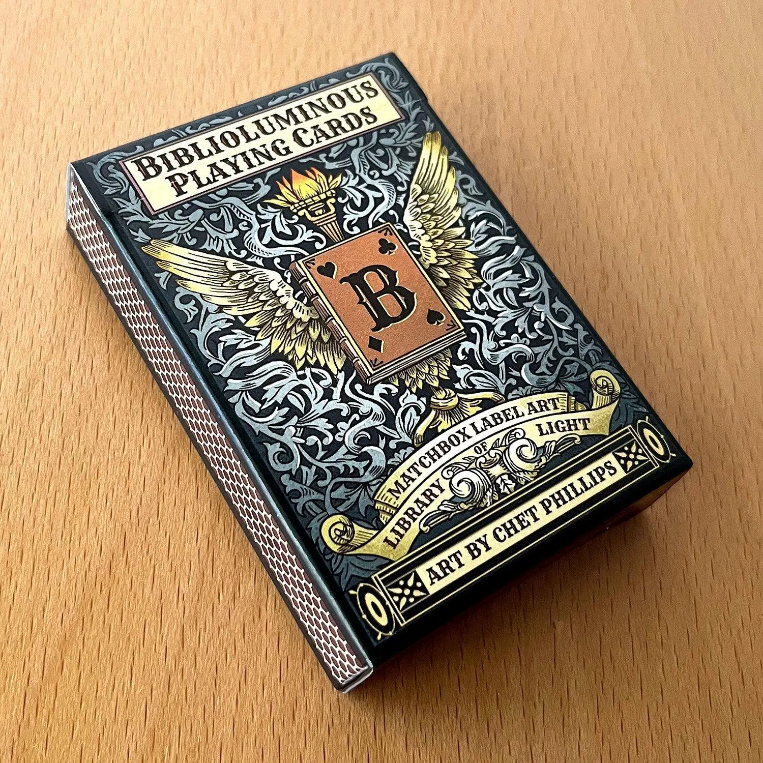 Biblioluminous Playing Card Deck