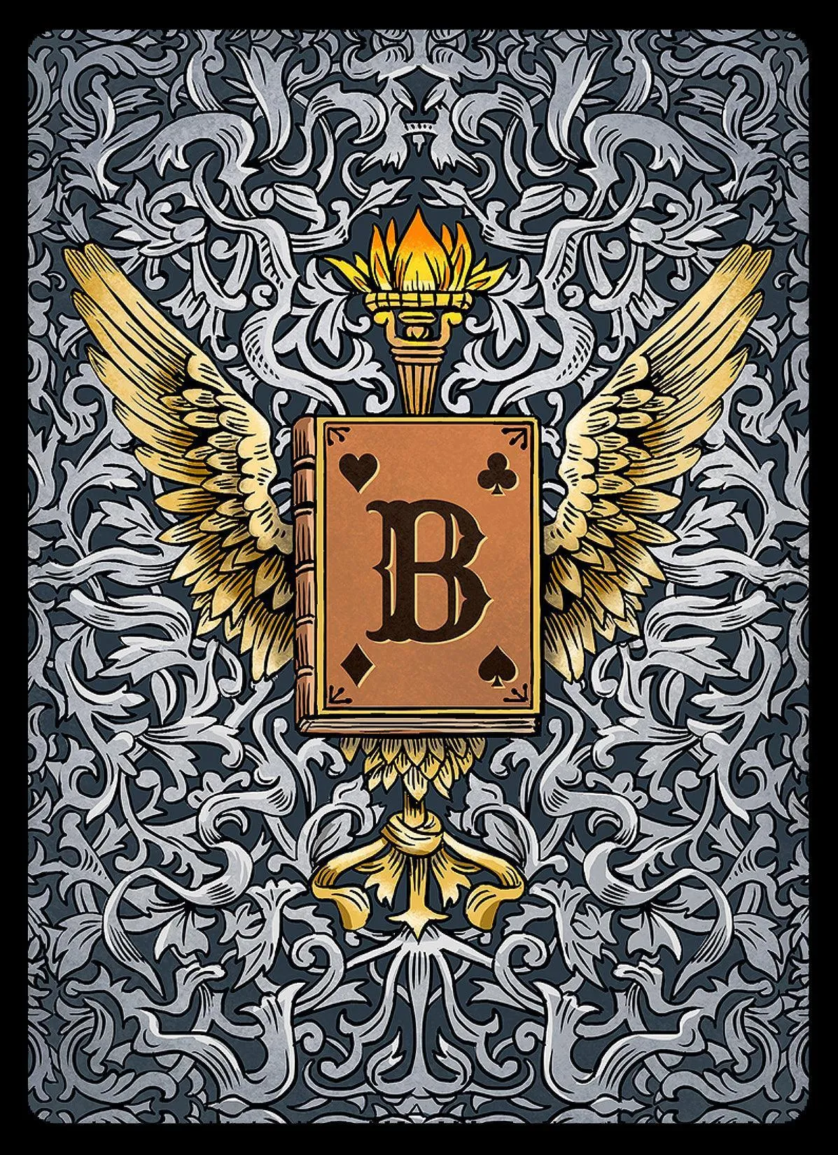 Biblioluminous Playing Card Deck