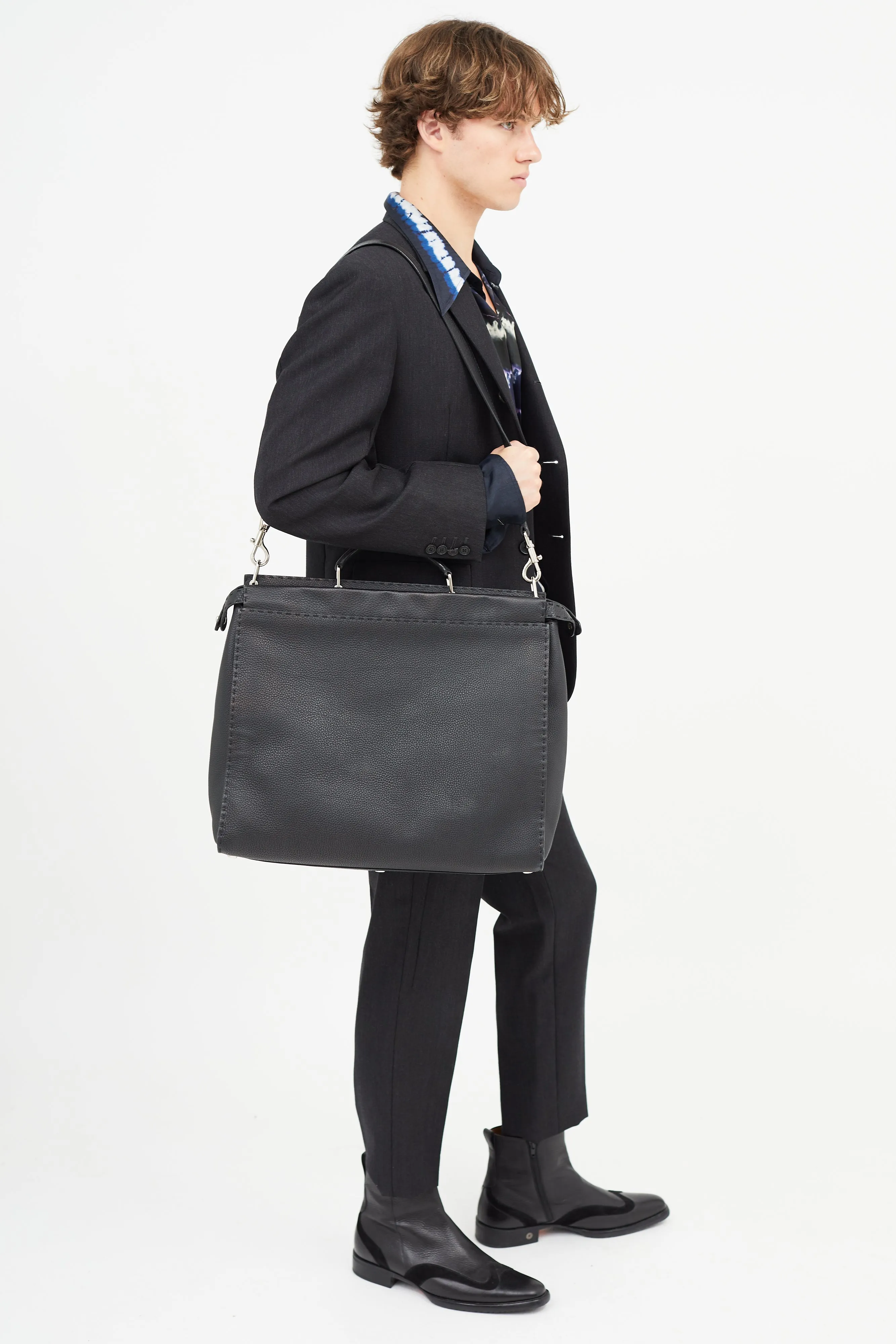 Black Monster Selleria Peekaboo Crossbody Bag