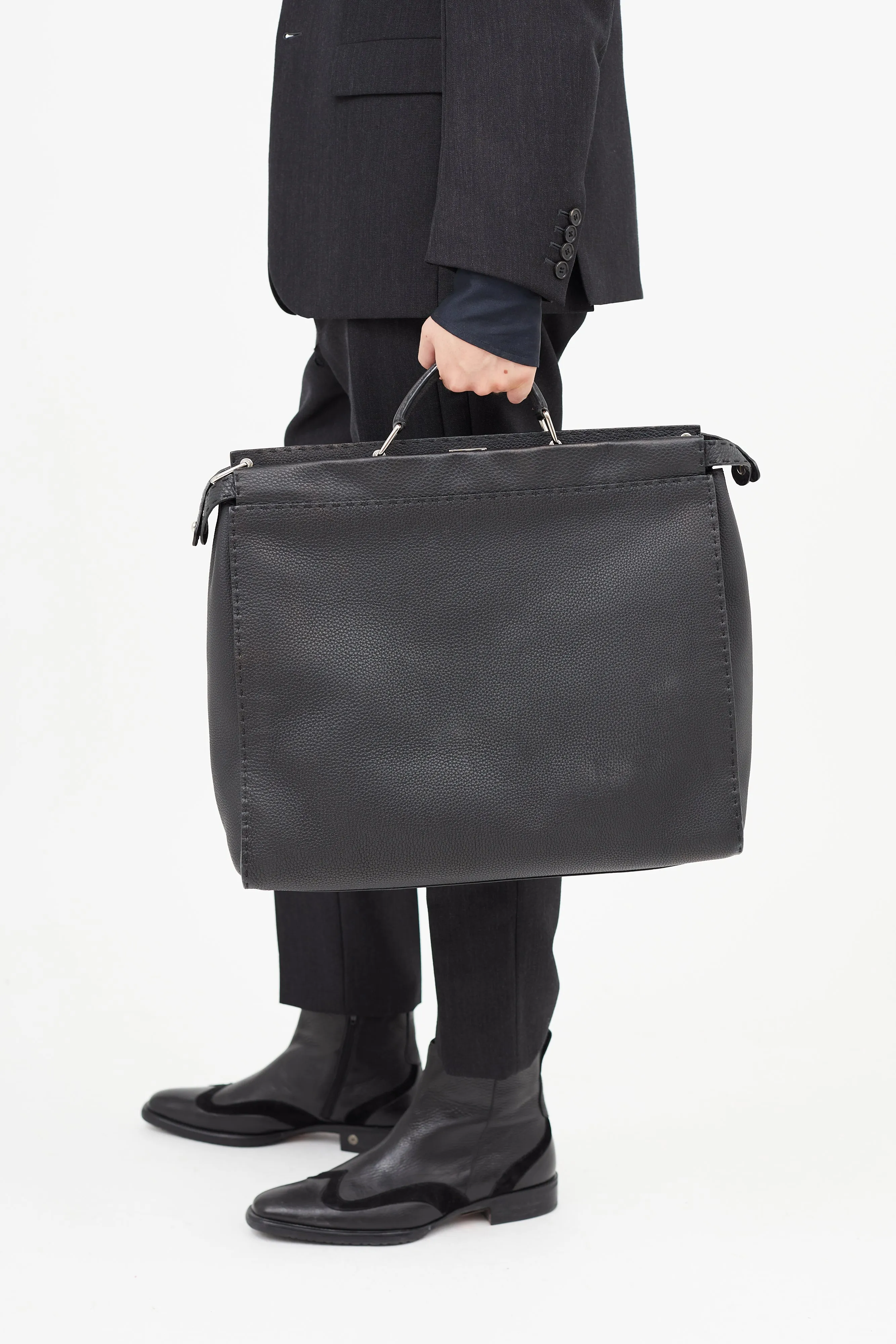 Black Monster Selleria Peekaboo Crossbody Bag