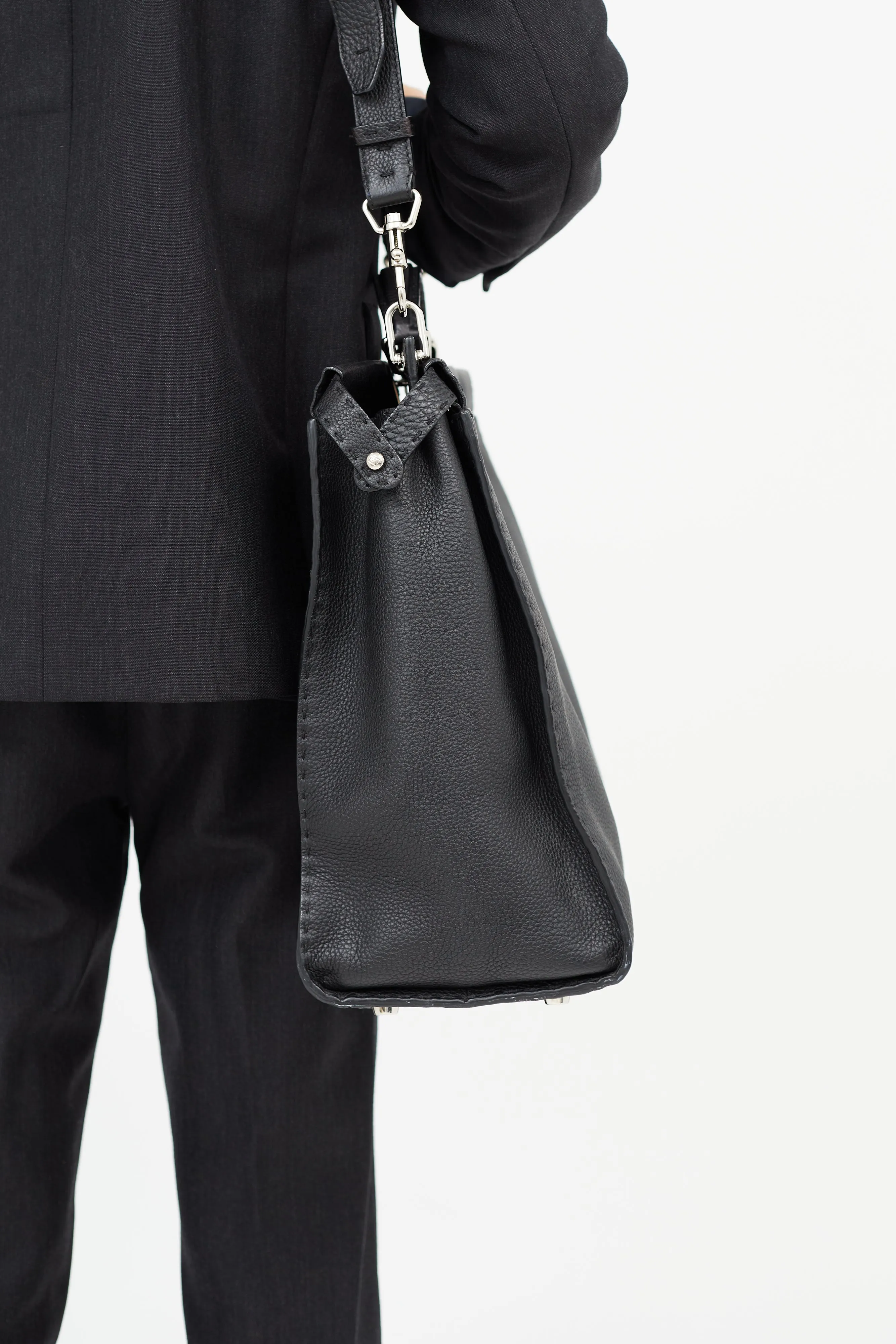 Black Monster Selleria Peekaboo Crossbody Bag