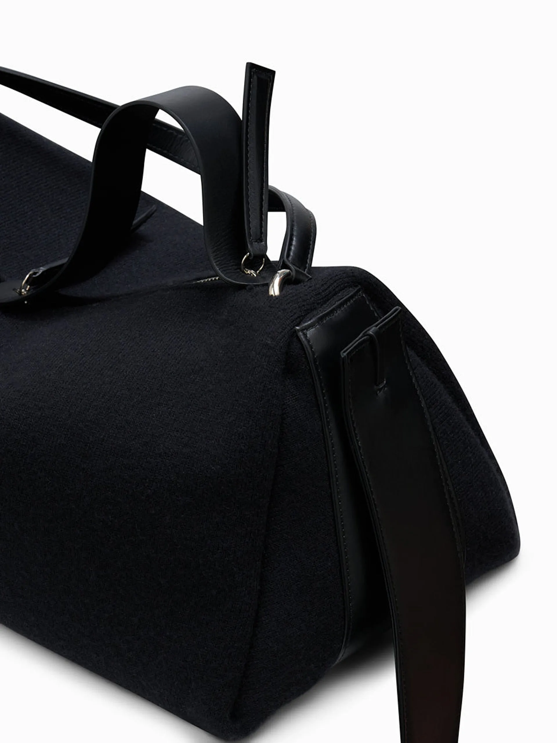 Black Scorpius crossbody bag