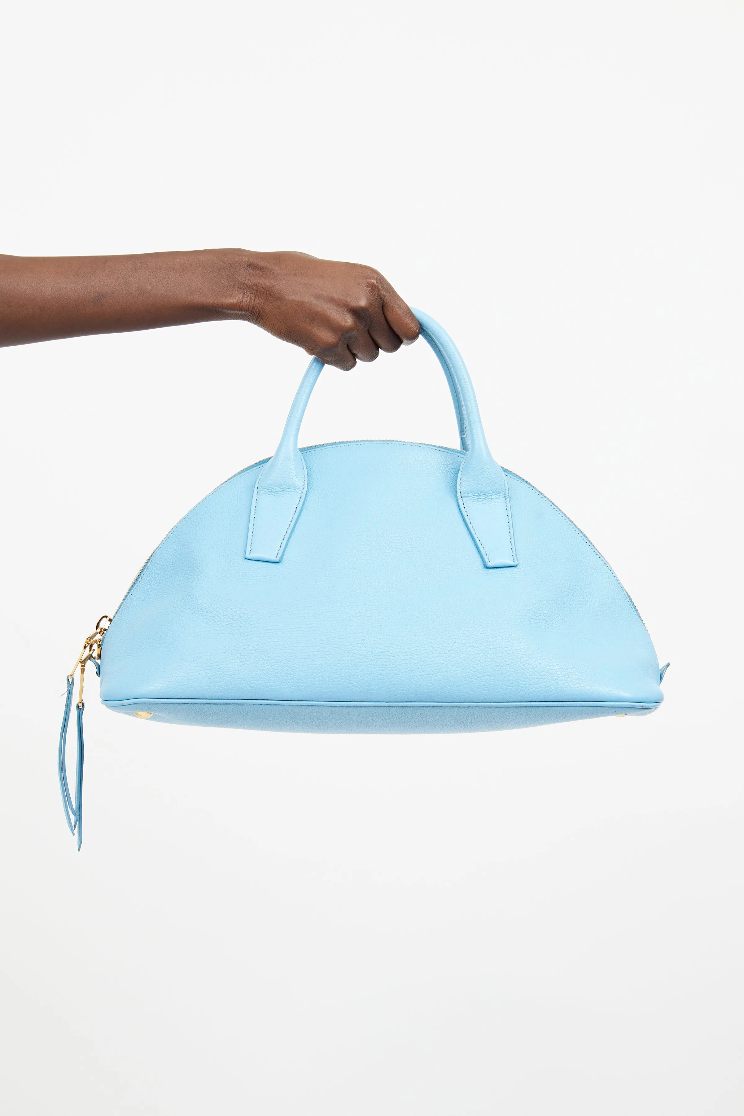Blue 2Way Boston Bag